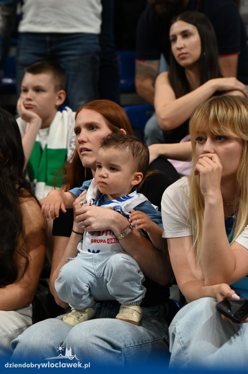Kibice na rewanżowym meczu Anwil Włocławek vs. Trefl Sopot