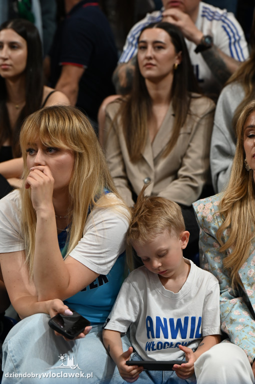 Kibice na rewanżowym meczu Anwil Włocławek vs. Trefl Sopot
