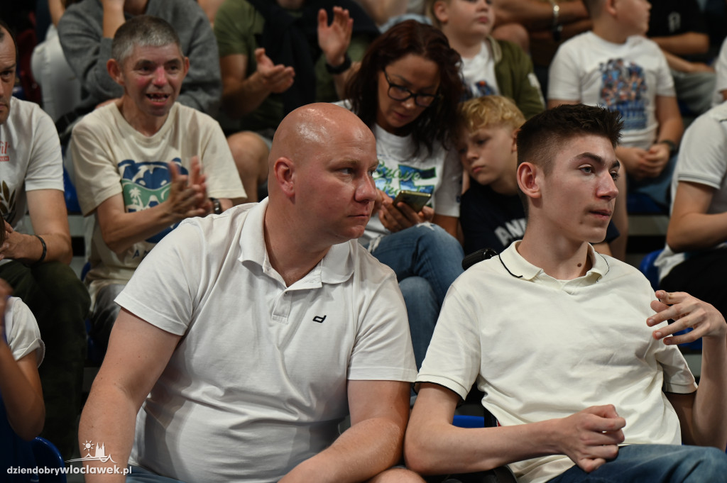 Kibice na rewanżowym meczu Anwil Włocławek vs. Trefl Sopot