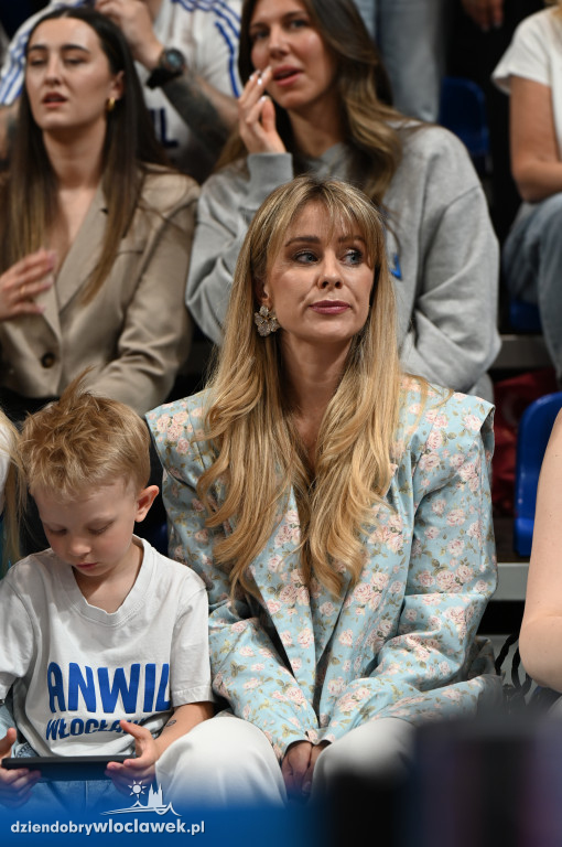 Kibice na rewanżowym meczu Anwil Włocławek vs. Trefl Sopot