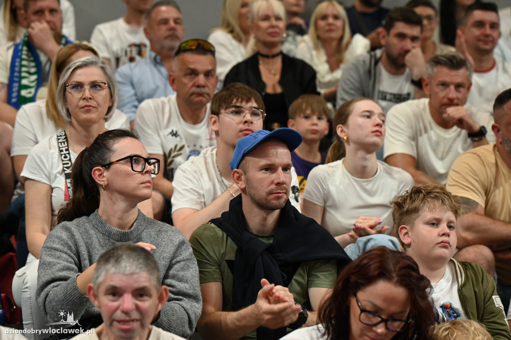 Kibice na rewanżowym meczu Anwil Włocławek vs. Trefl Sopot