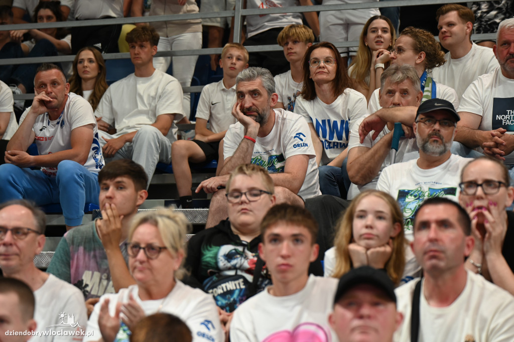 Kibice na rewanżowym meczu Anwil Włocławek vs. Trefl Sopot