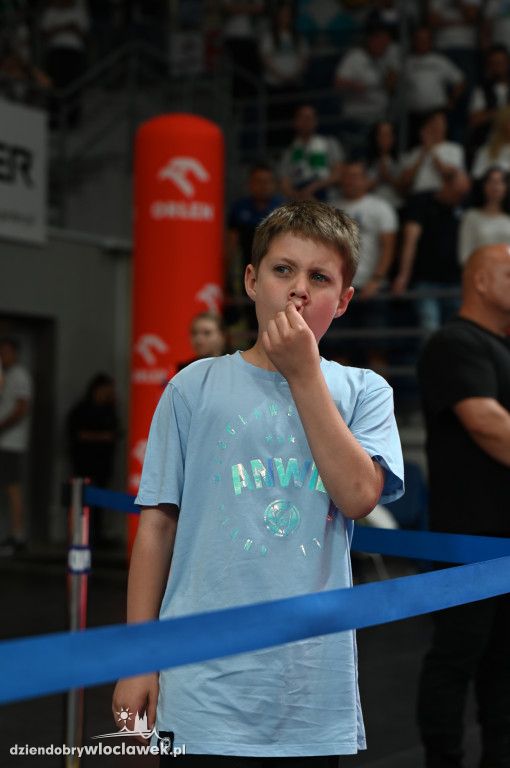 Kibice na rewanżowym meczu Anwil Włocławek vs. Trefl Sopot