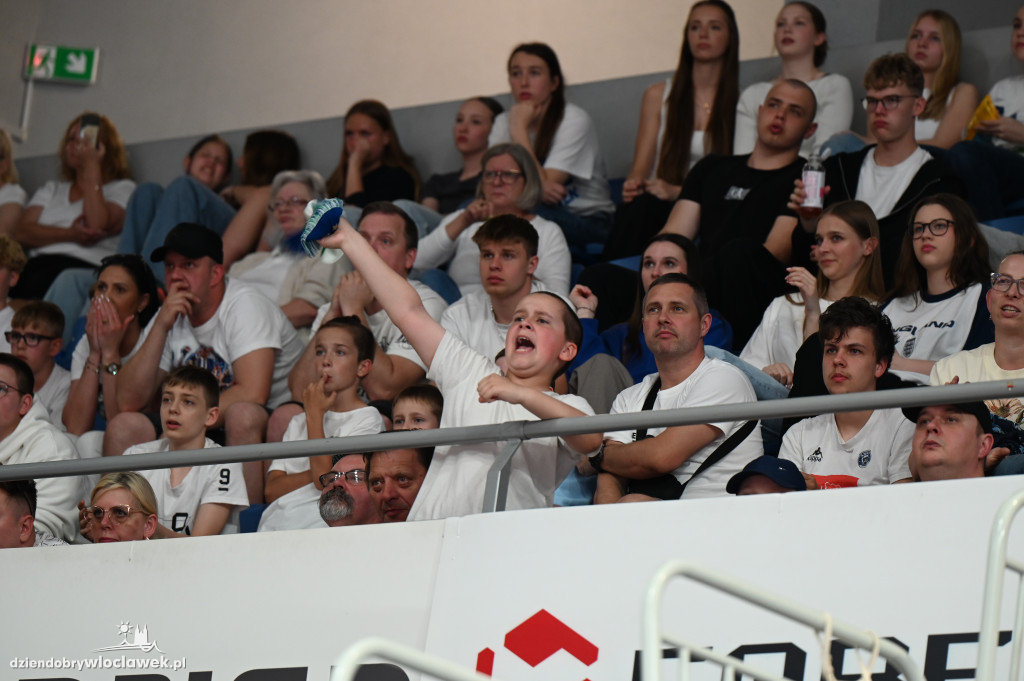 Kibice na rewanżowym meczu Anwil Włocławek vs. Trefl Sopot