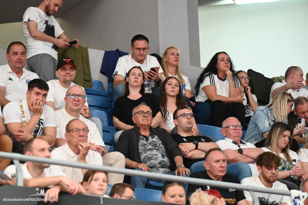 Kibice na rewanżowym meczu Anwil Włocławek vs. Trefl Sopot