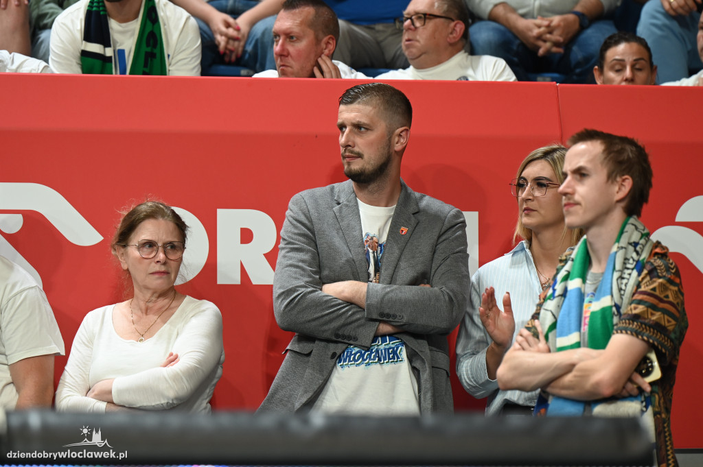 Kibice na rewanżowym meczu Anwil Włocławek vs. Trefl Sopot