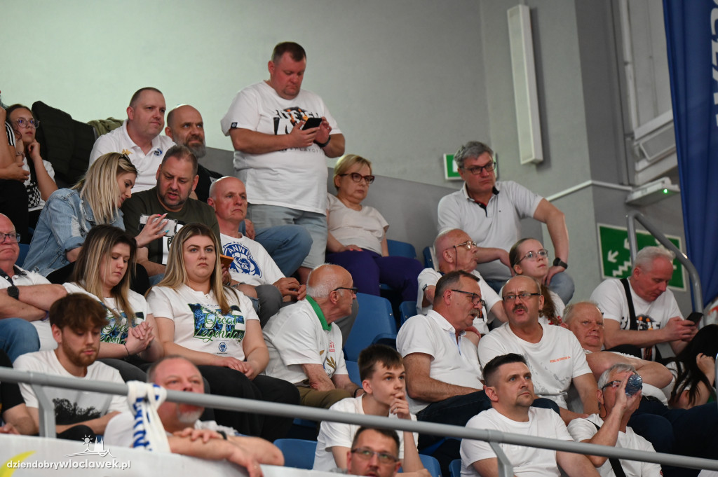 Kibice na rewanżowym meczu Anwil Włocławek vs. Trefl Sopot