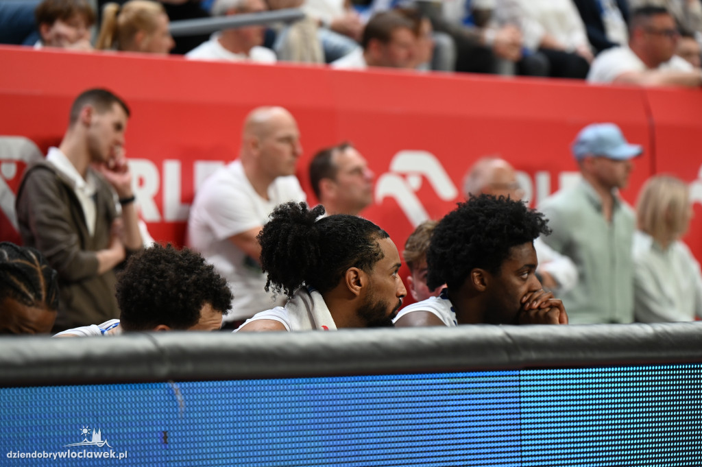 Kibice na rewanżowym meczu Anwil Włocławek vs. Trefl Sopot