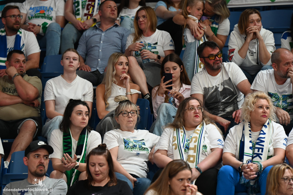 Kibice na rewanżowym meczu Anwil Włocławek vs. Trefl Sopot