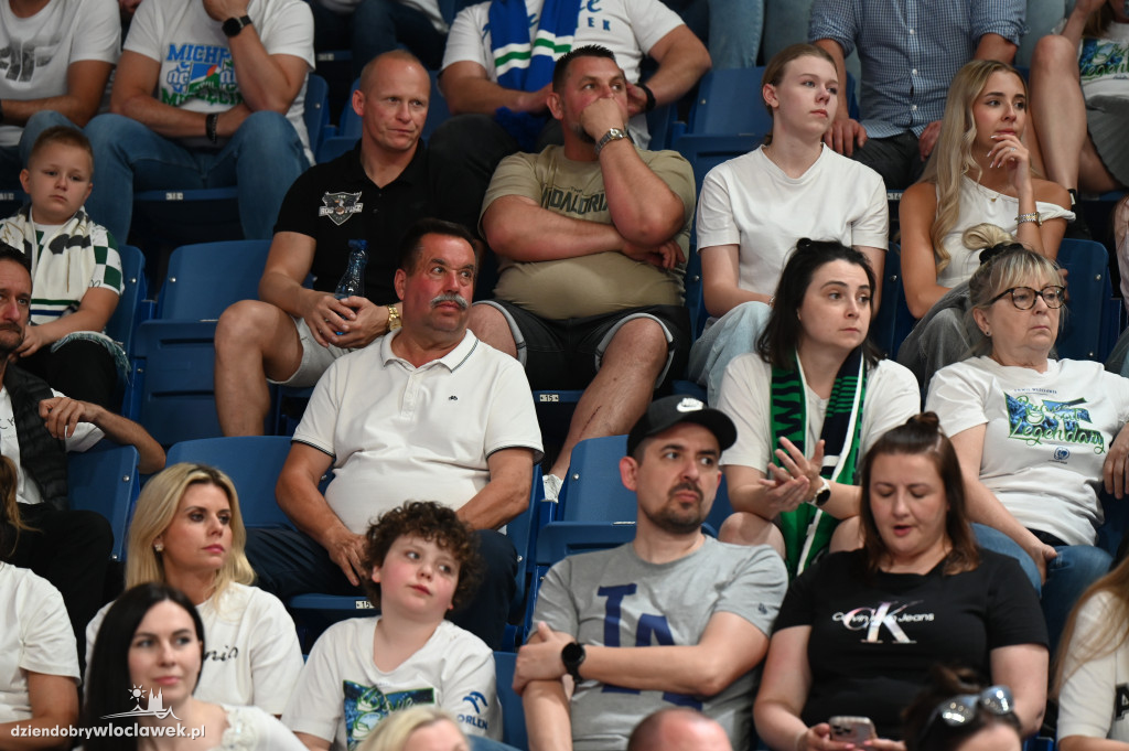Kibice na rewanżowym meczu Anwil Włocławek vs. Trefl Sopot