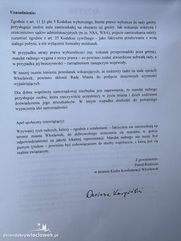 Petycja Konfederacji