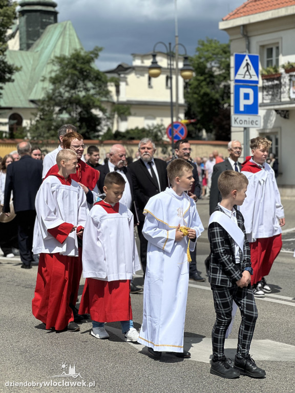 Boże Ciało 2025 - procesja ulicami miasta
