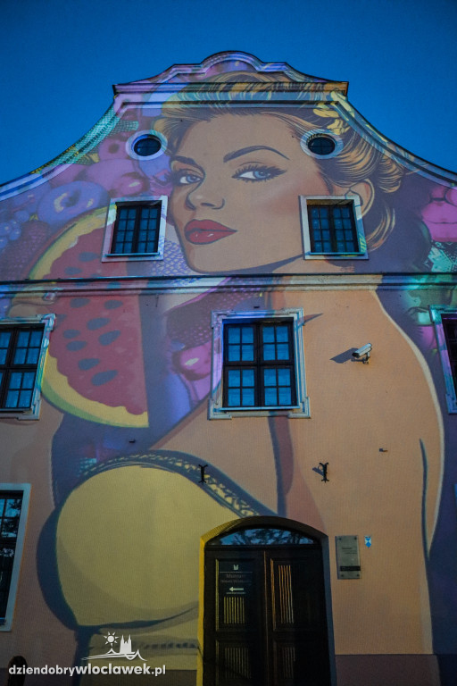 Świet(l)na noc na Starym Rynku – mapping na Dni Włocławka
