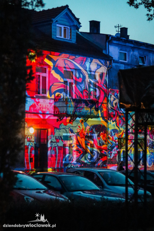 Świet(l)na noc na Starym Rynku – mapping na Dni Włocławka