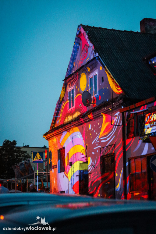 Świet(l)na noc na Starym Rynku – mapping na Dni Włocławka
