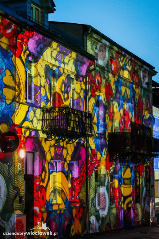 Świet(l)na noc na Starym Rynku – mapping na Dni Włocławka