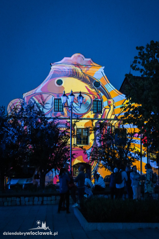 Świet(l)na noc na Starym Rynku – mapping na Dni Włocławka