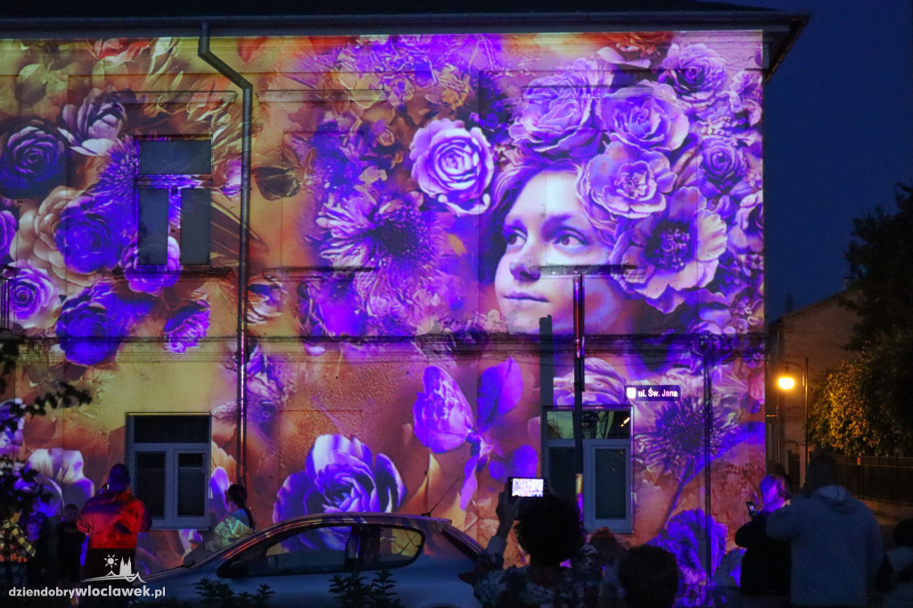 Świet(l)na noc na Starym Rynku – mapping na Dni Włocławka