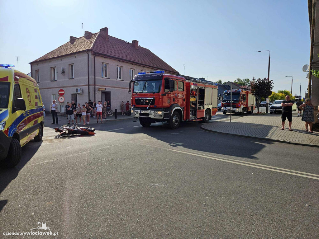 Śmiertelny wypadek z udziałem motocyklisty