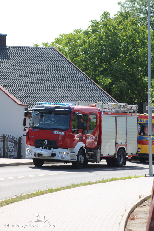 Zderzenie trzech samochodów osobowych