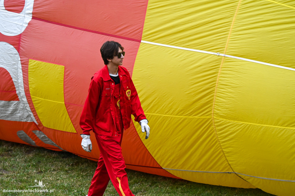 Pokaz balonów w Parku na Słodowie