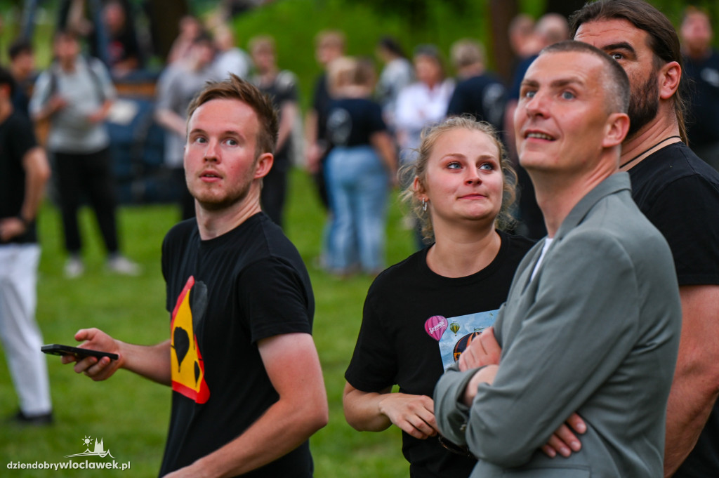 Pokaz balonów w Parku na Słodowie