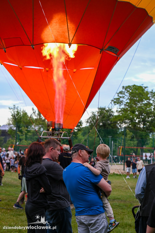 Pokaz balonów w Parku na Słodowie