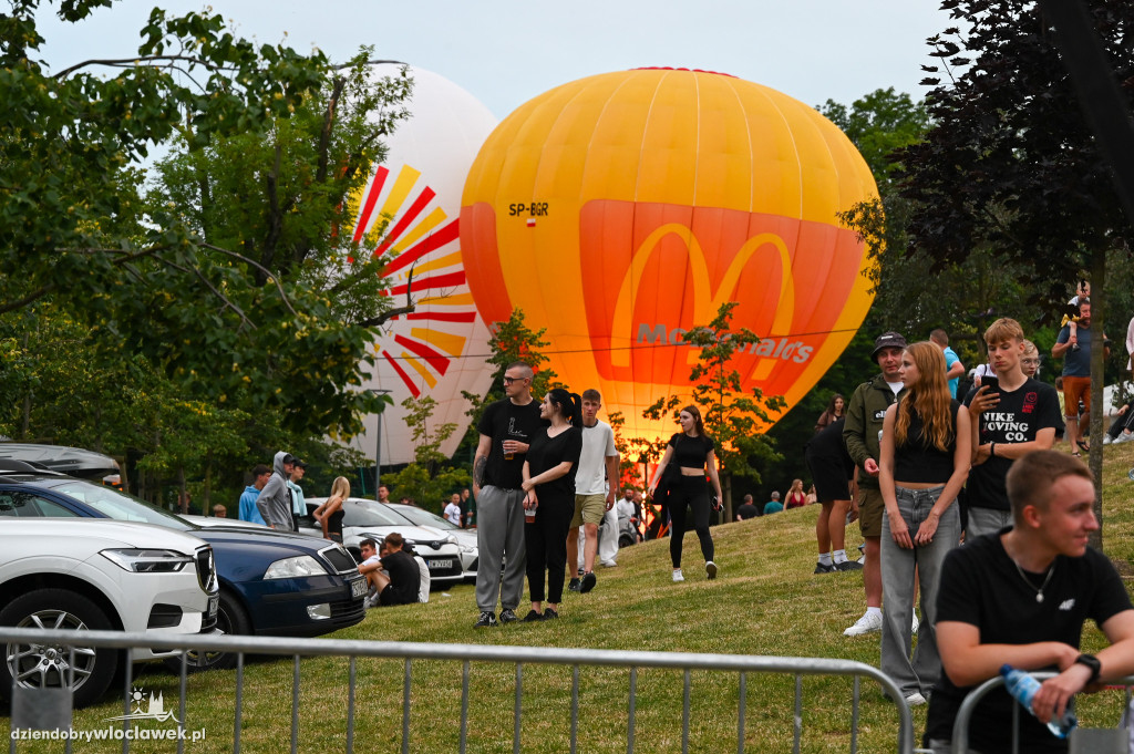 Pokaz balonów w Parku na Słodowie