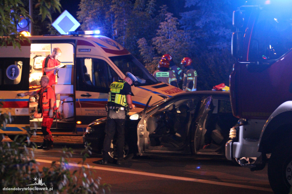 Wypadek na skrzyżowaniu na Południu