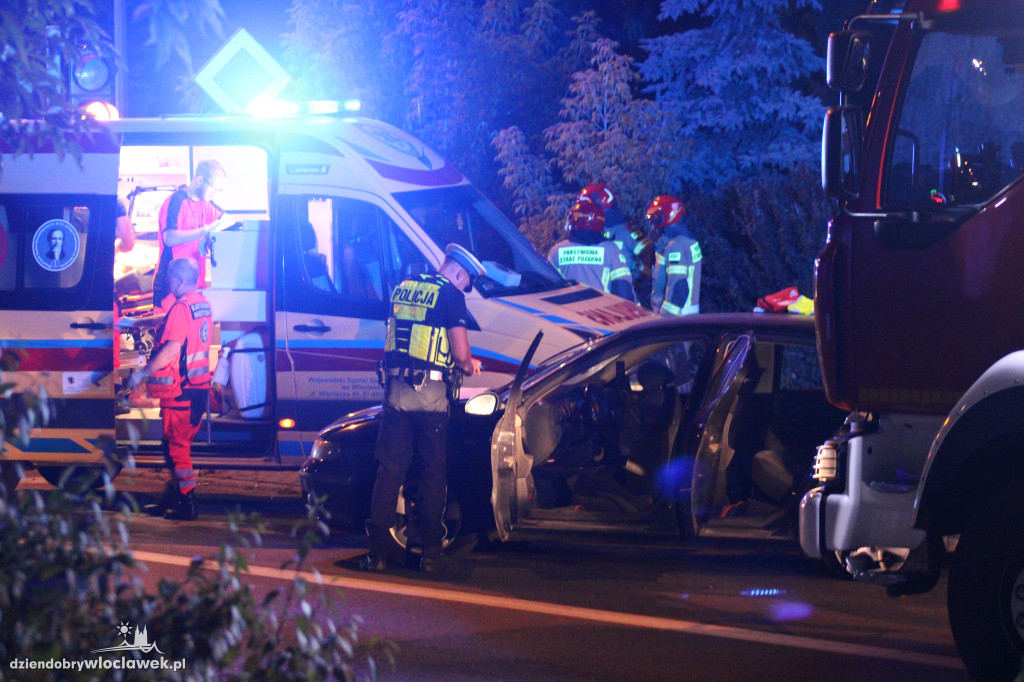 Wypadek na skrzyżowaniu na Południu