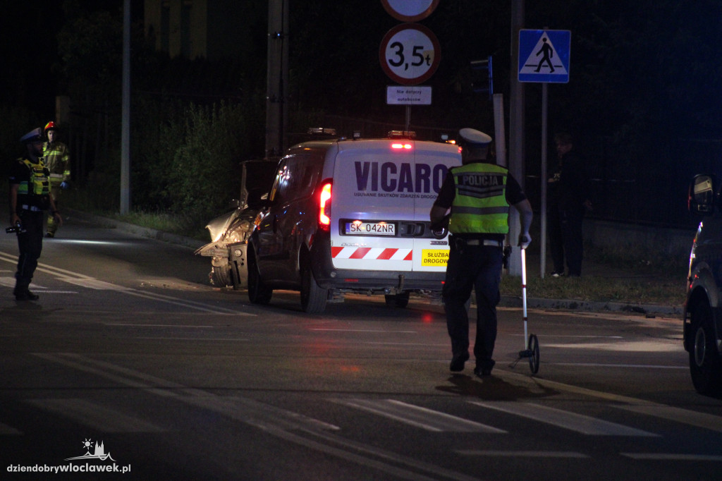 Wypadek na skrzyżowaniu na Południu
