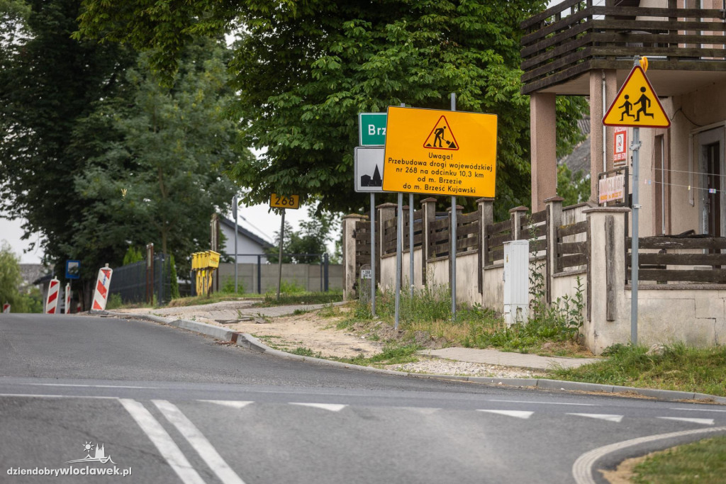  Przebudowa drogi Brzezie - Brześć Kujawski