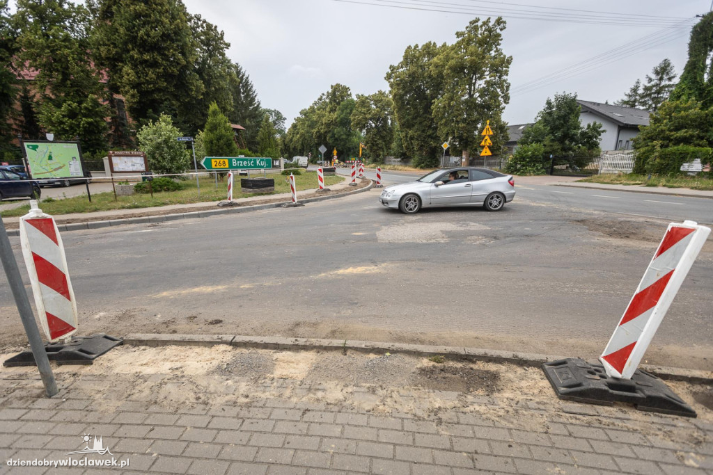  Przebudowa drogi Brzezie - Brześć Kujawski