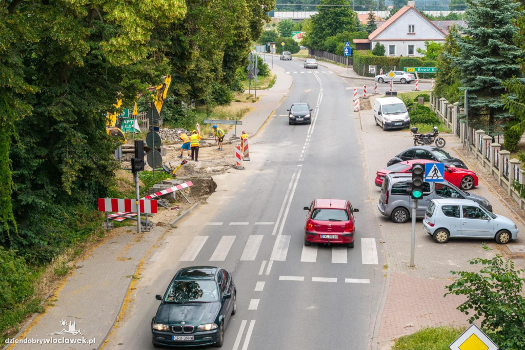  Przebudowa drogi Brzezie - Brześć Kujawski