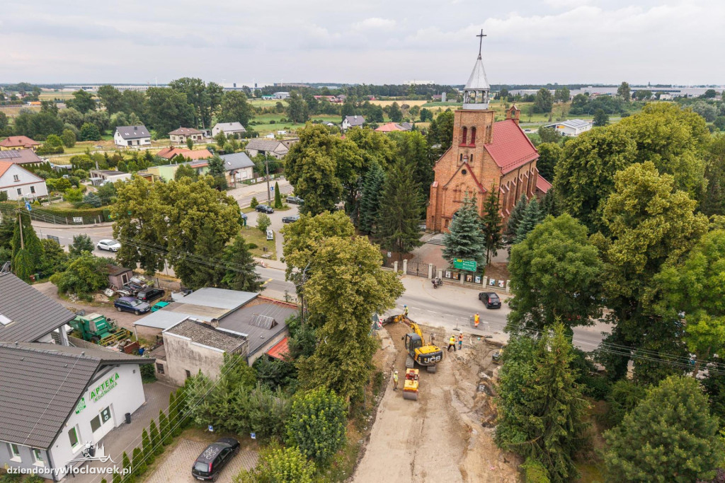  Przebudowa drogi Brzezie - Brześć Kujawski