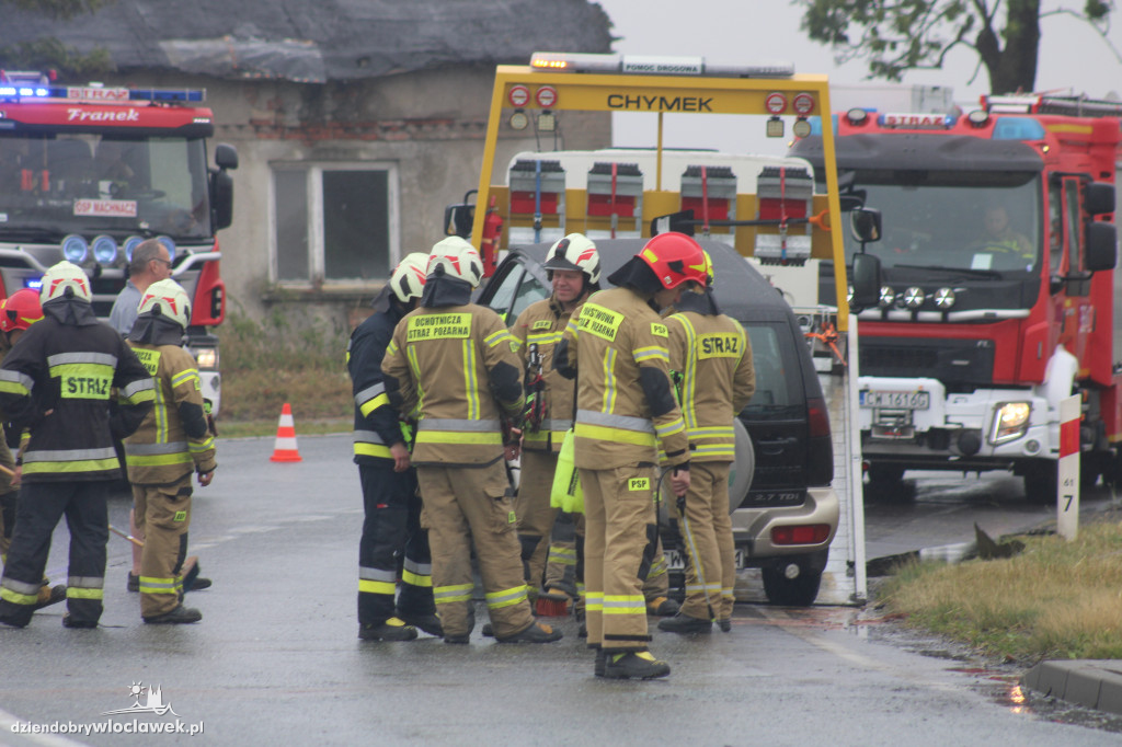 Wypadek w Pikutkowie. 4 osoby w szpitalu