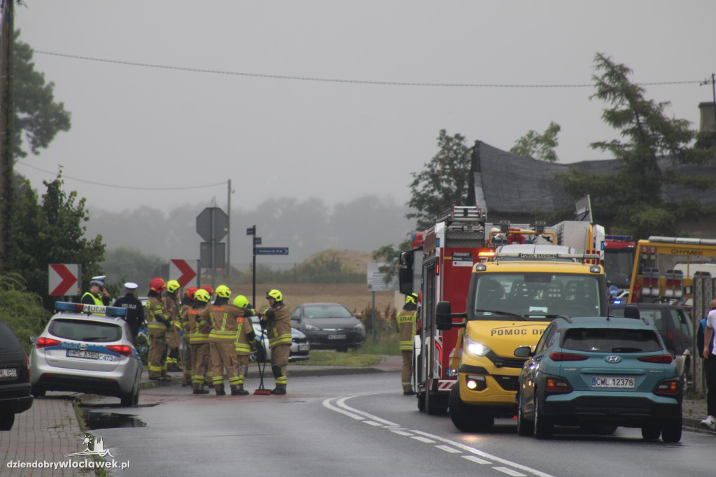 Wypadek w Pikutkowie. 4 osoby w szpitalu