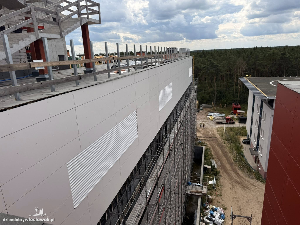 Najnowsze zdjęcia z rozbudowy szpitala