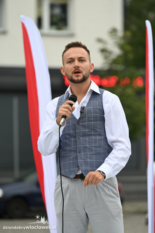Pikieta pod Urzędem Miasta: STOP IMIGRANTOM