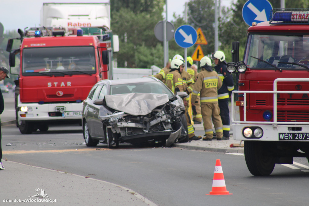 Kolejny wypadek na obwodnicy Lubrańca