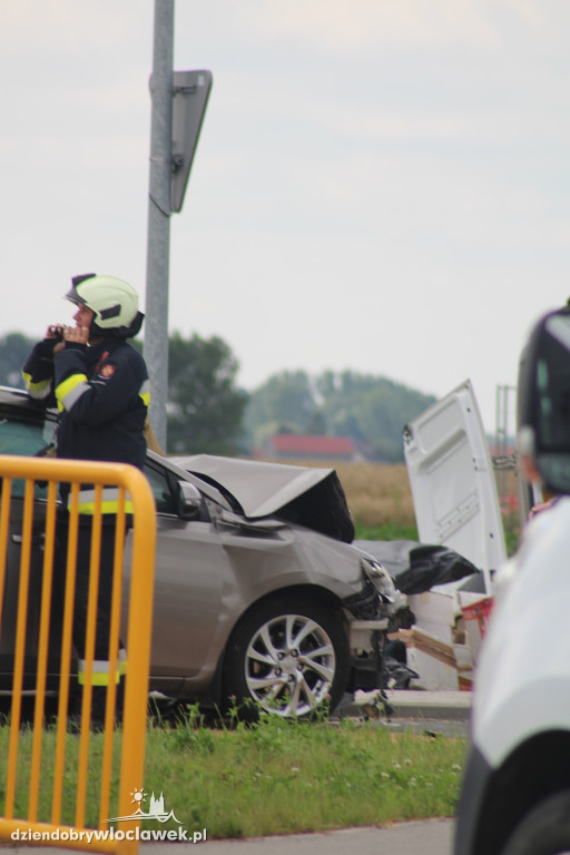 Kolejny wypadek na obwodnicy Lubrańca