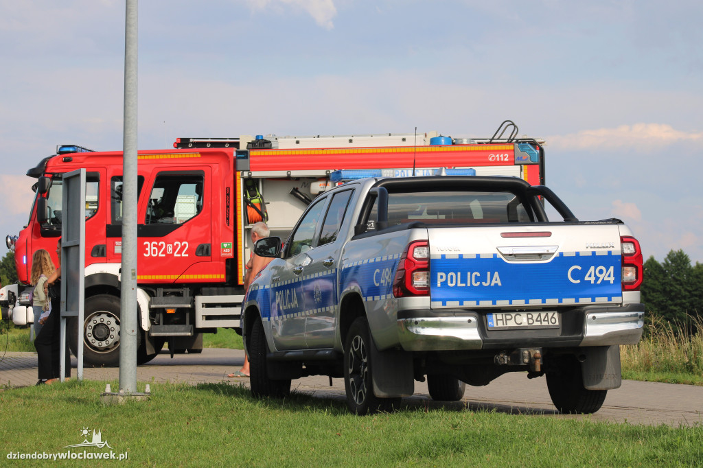 Samochód w Wiśle na Płockiej