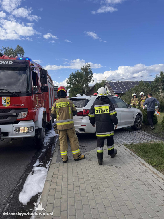 Pożar BMW X5