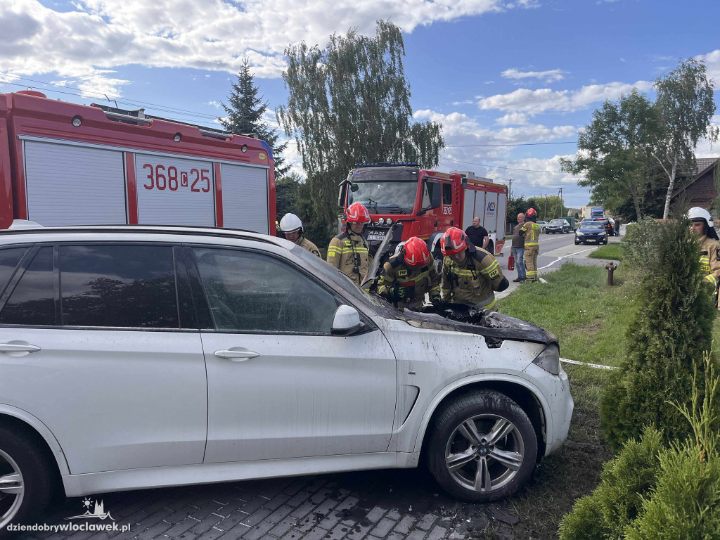 Pożar BMW X5