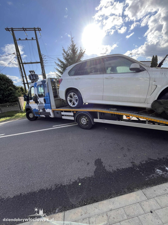 Pożar BMW X5