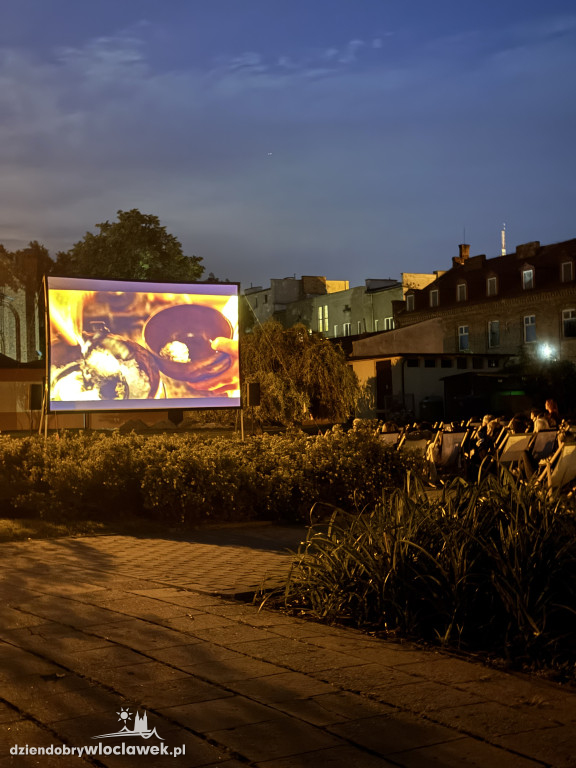 Letnie kino pod chmurką