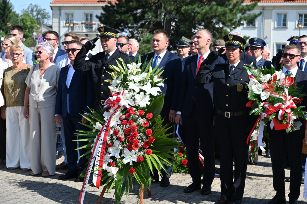 Uroczystości z okazji 15 sierpnia na Pl. Wolności