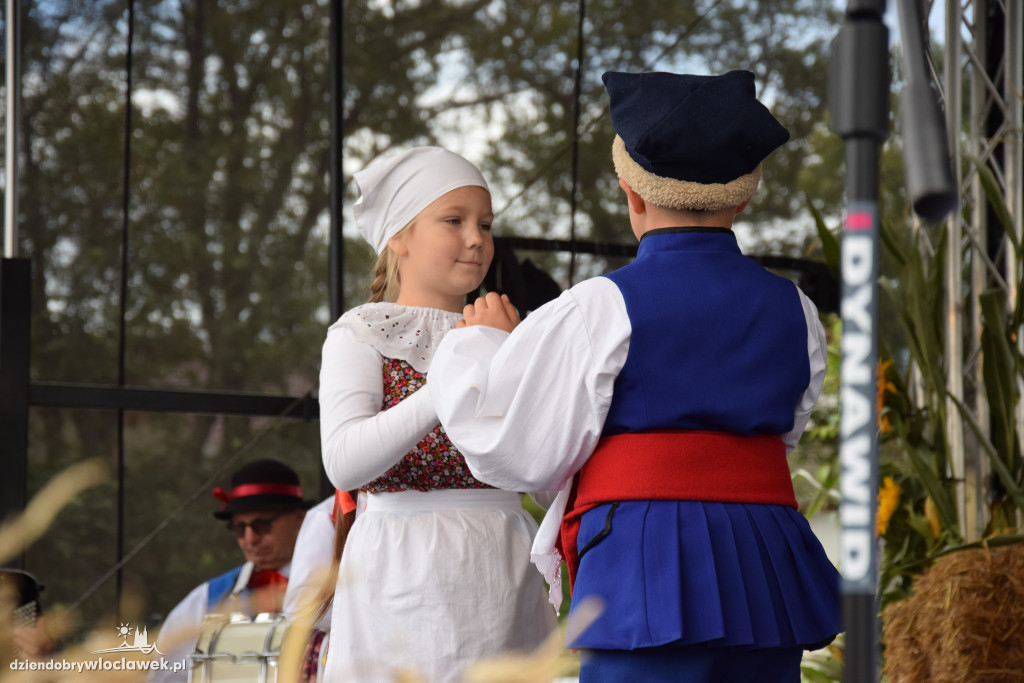 Dożynki w Brześciu Kujawskim - korowód i część obrzędowa