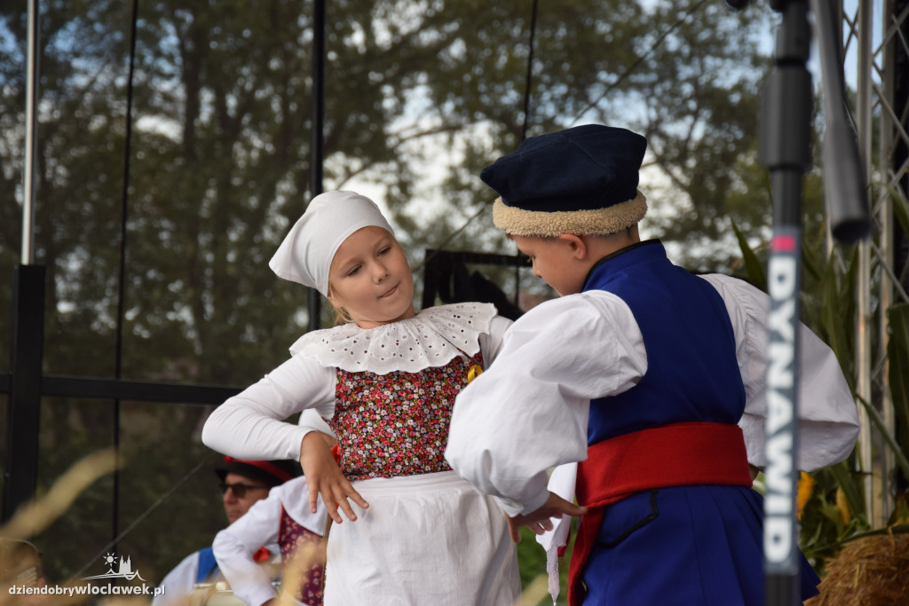 Dożynki w Brześciu Kujawskim - korowód i część obrzędowa