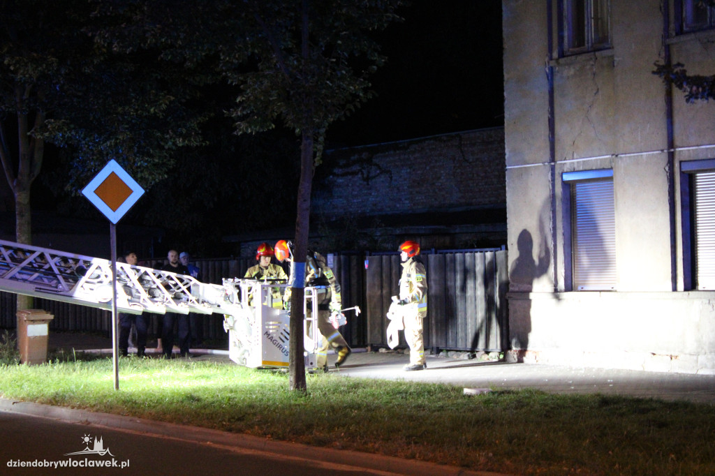 Pożar w kamienicy przy ul. Św. Antoniego
